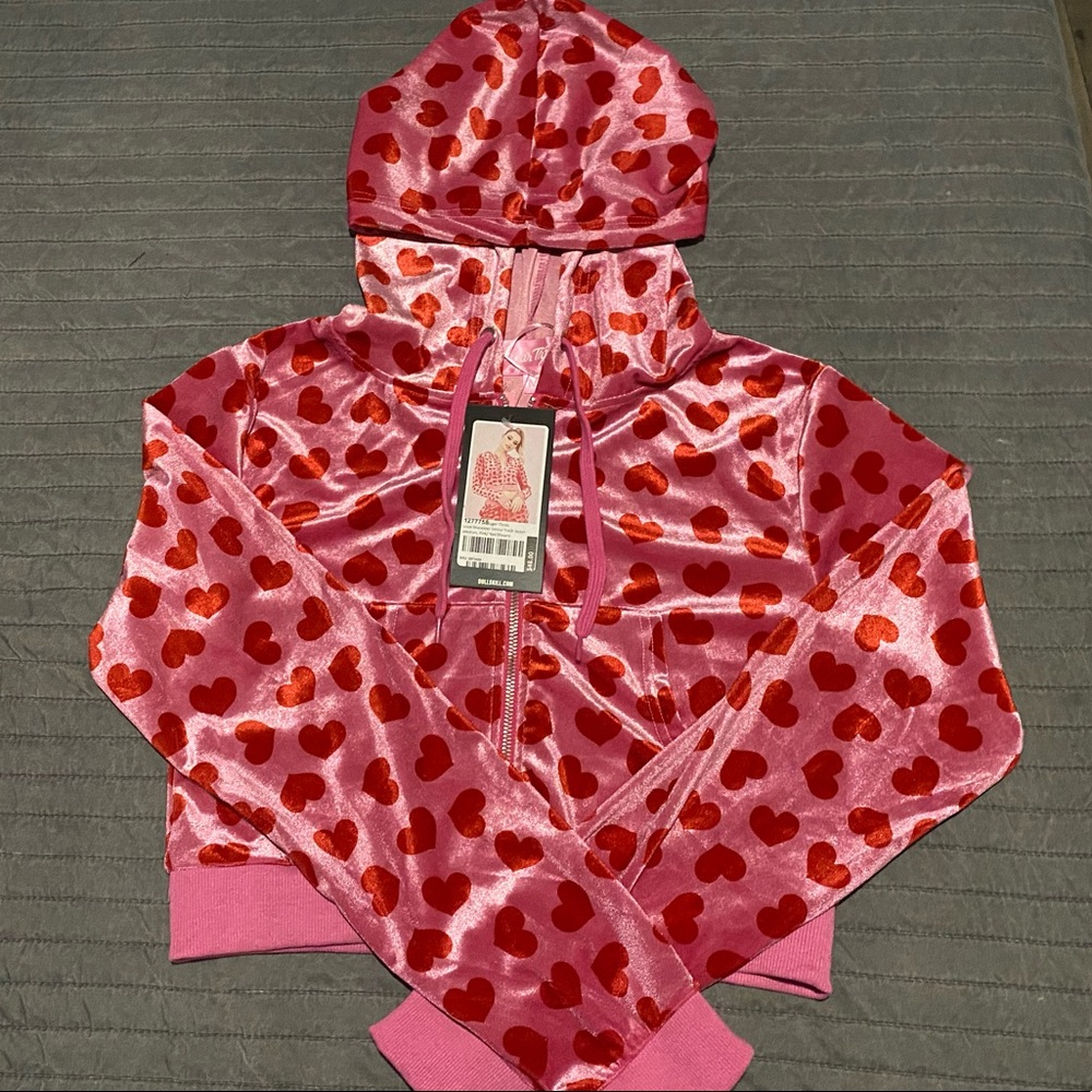 Sugar thrillz dolls kill maneater velour jacket